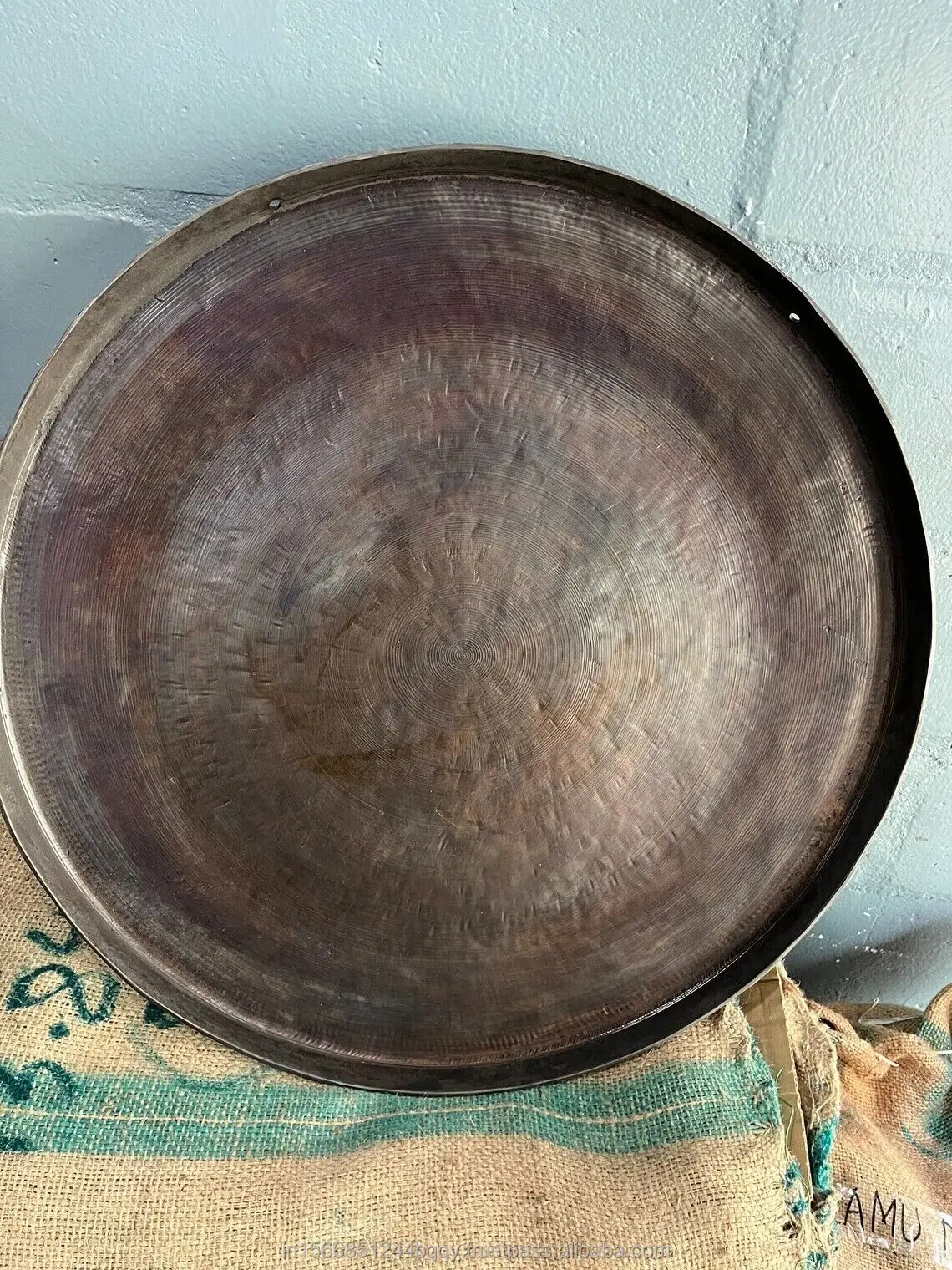 20" Gong Seven Chakra Symbol Tibetan Temple Yoga Meditation Healing