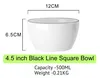 4.5" square surface Bowl