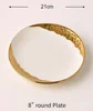 8'' round plate