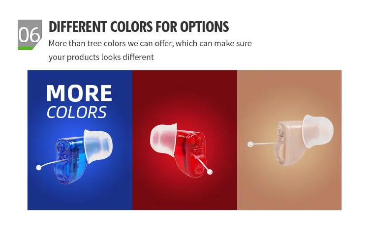 Earphone for the Deaf Mini Invisible Hearing Aid Mini Wireless Earbuds in Ear