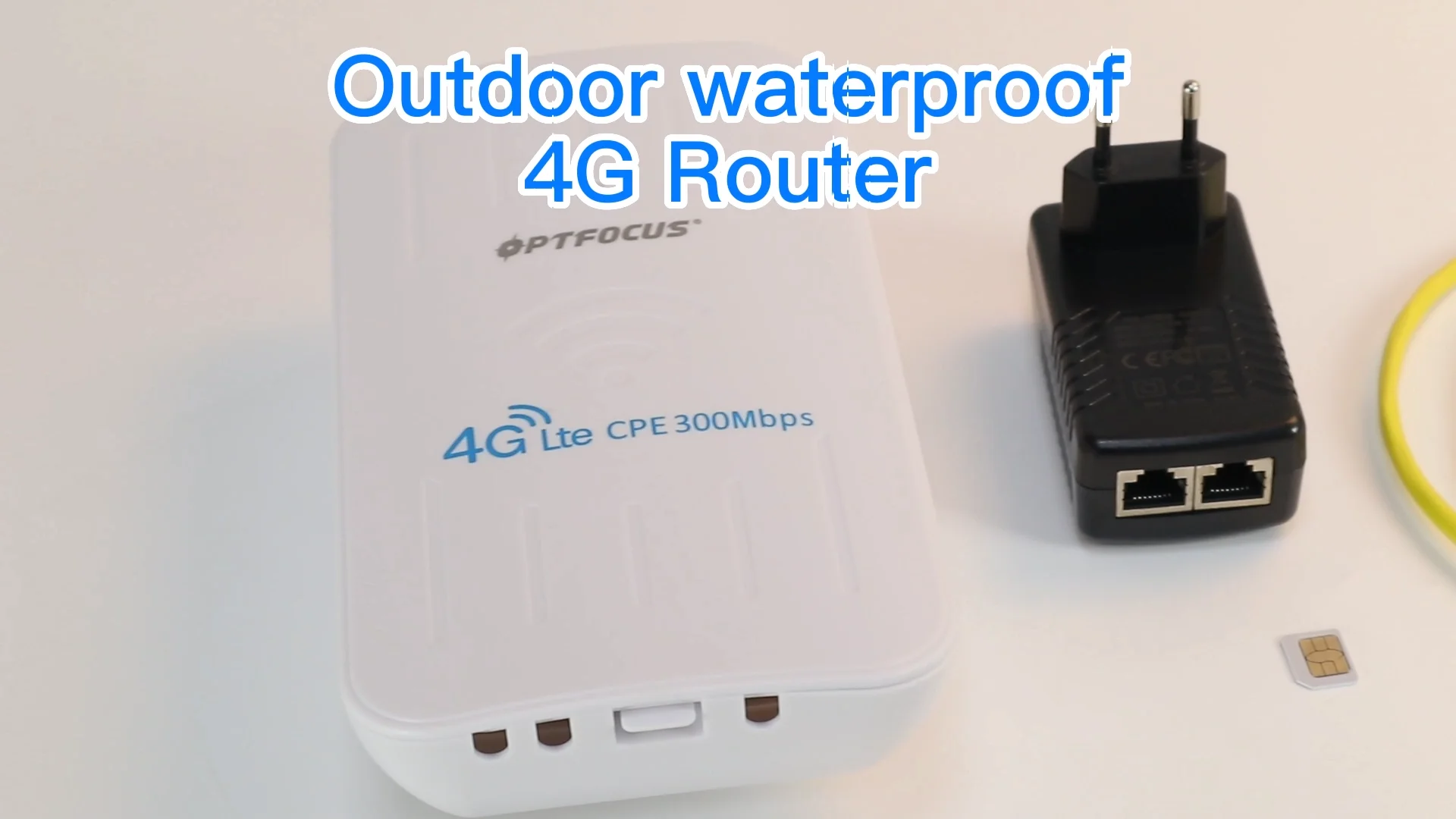 Waterproof Outdoor 4g Router 150mbps Cat4 Lte Routers 3g/4g Sim Card