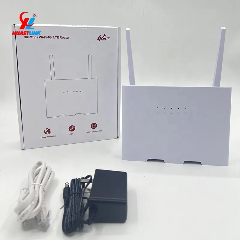 Huastlink Good Price Mobile Wireless Router 1 Wan 2 Lan 300mbps 4g Lte ...