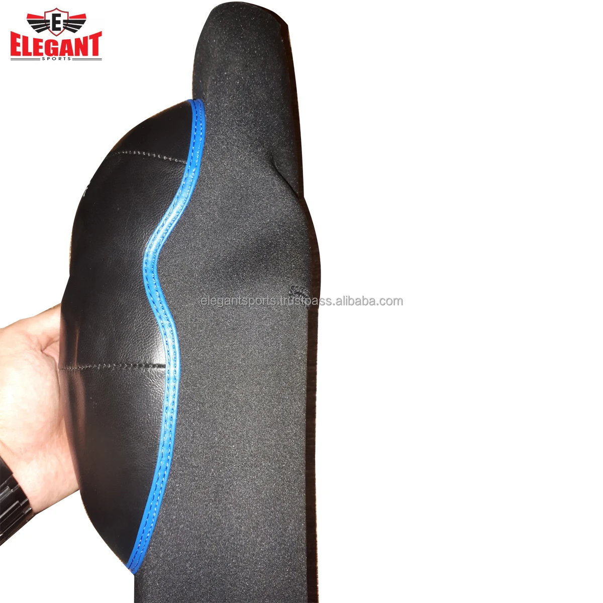 Leather Knee Pad Elbow Pad Leather Boxing Mma Training Sparring Knee