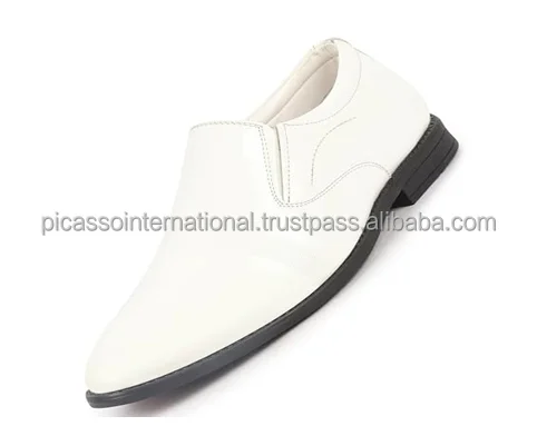 Wholesale Exporter Selling Premium Quality Men's Dress Style Genuine Leather Shoes White Casual Office Party Wear Global Buyers