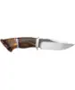 Dark Brown Wood Grain, Natural Crown Stag Antler