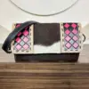 Pink & Black Checkered