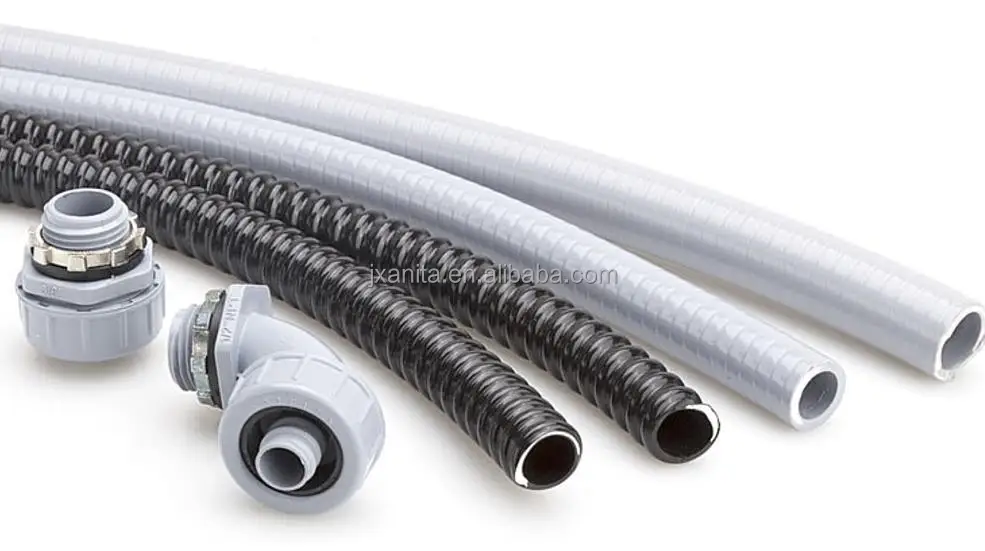 Nonmetallic Liquid Tight Flexible Conduit Electrical Corrugated Hft