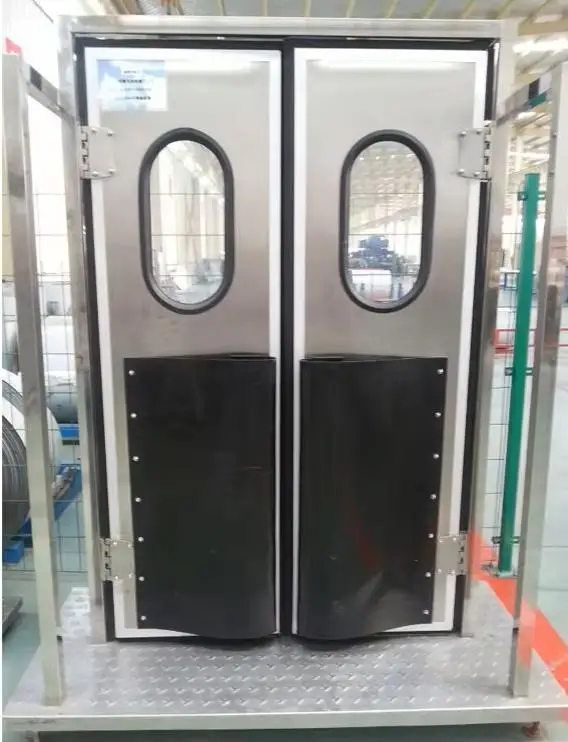 High-speed PVC door with self-healing function for cold storage