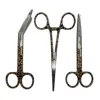 Ensemble de ciseaux de suture, ciseaux à pansement et pinces à artère