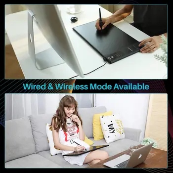 【値下げOK】HUION Creative ペンタブレットWH1409 v2 Inspiroy WH1409 V2 Pen Tablet - Huion