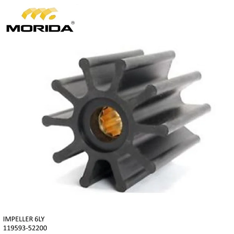Impeller, 119593-52200, 6LY, YANMAR - detail 2
