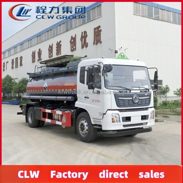 Dongfeng Chemical Liquid Transfer Truck 12cbm Liquid Tanker Truck