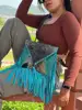 Brown With Turquoise