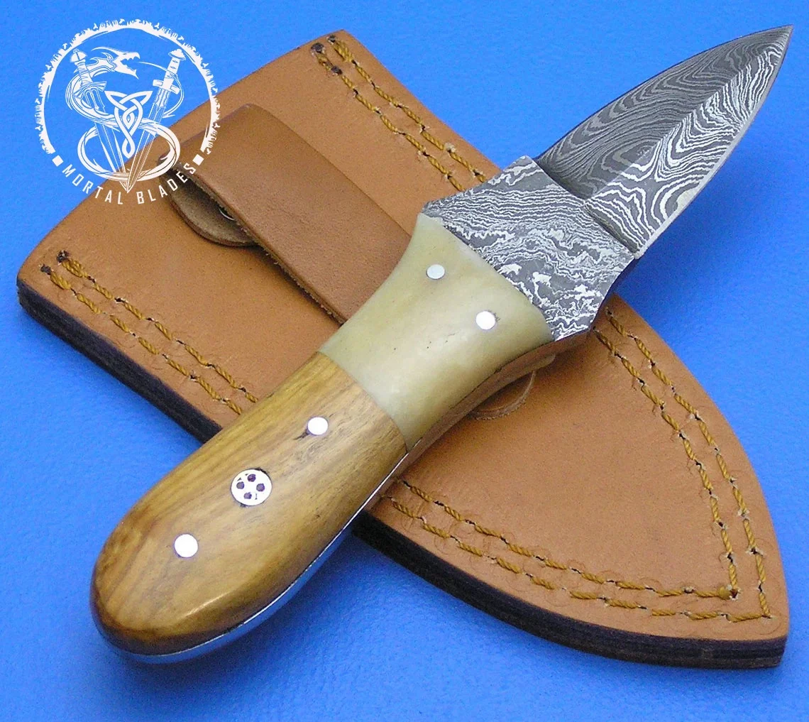 Профессиональный нож для устриц ножи морепродуктов с деревянной ручкой