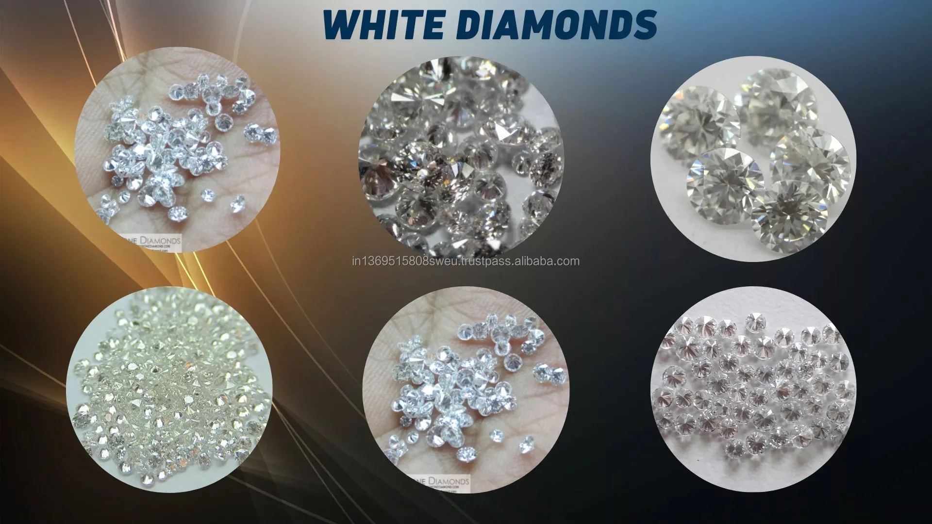 Gia Certified White F Colour Vvs Real Loose Diamond Round Brilliant Cut ...