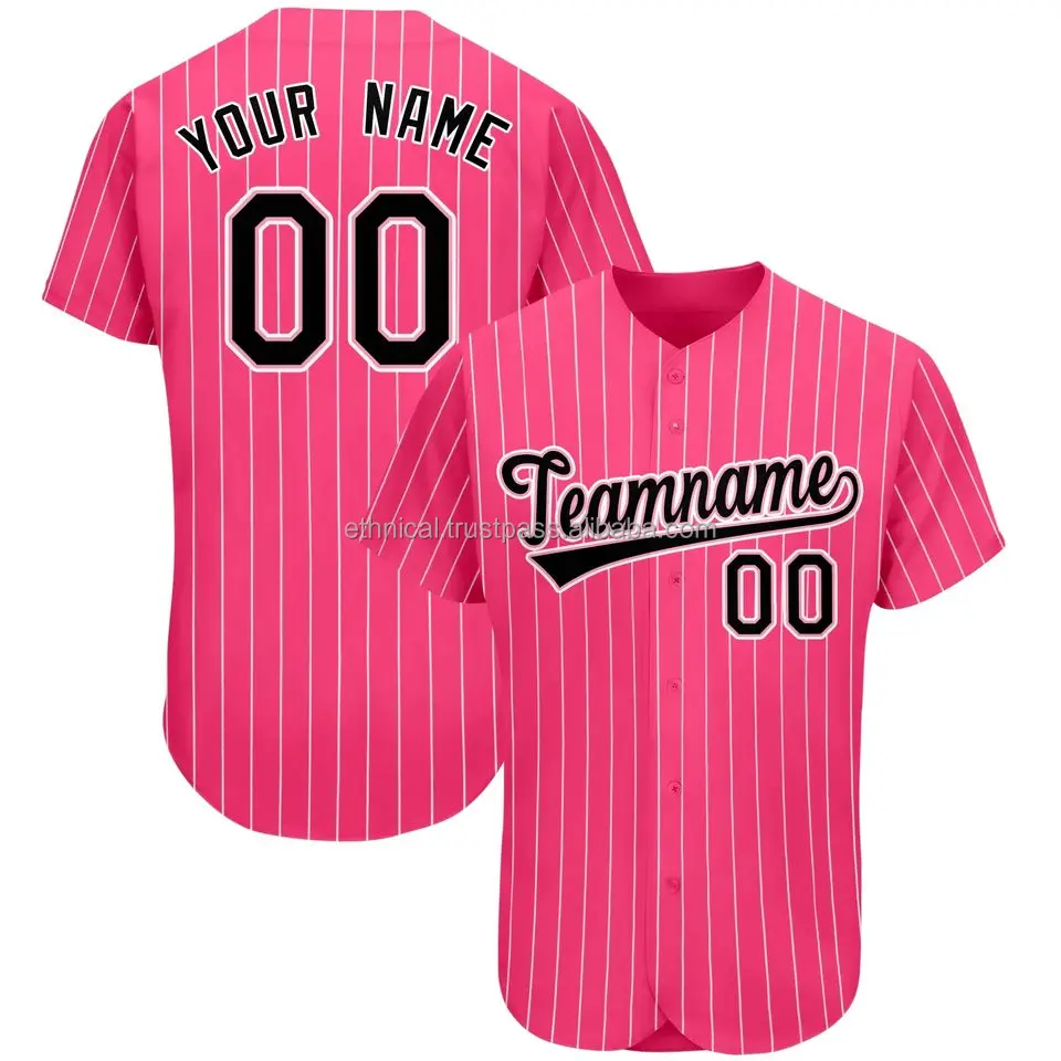 Customize Fashion Sublimation Baseball Jersey Custom Style Shirt