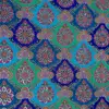 Bleu paon / Vert émeraude