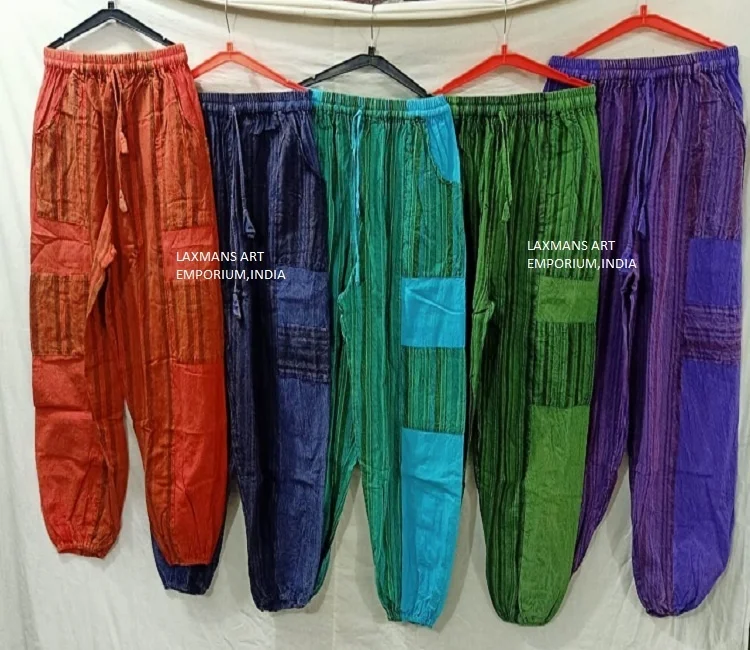 Cotton Tie Dye Printed Harem Pants Harem Pajamas Cotton Pajamas Indian