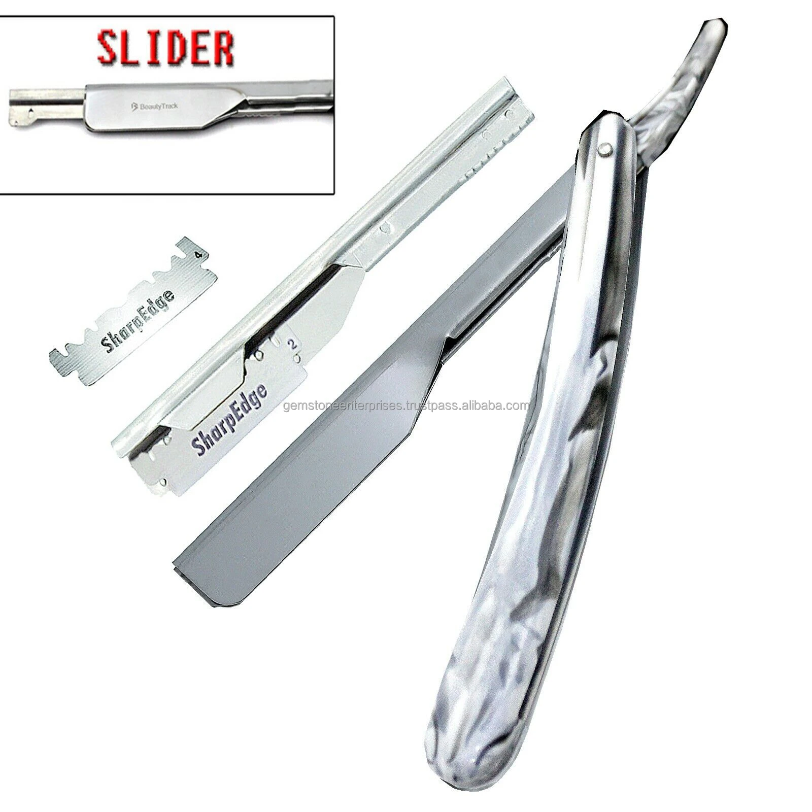 Amazon 105 sweeney todd straight blade barber razor pocket knife