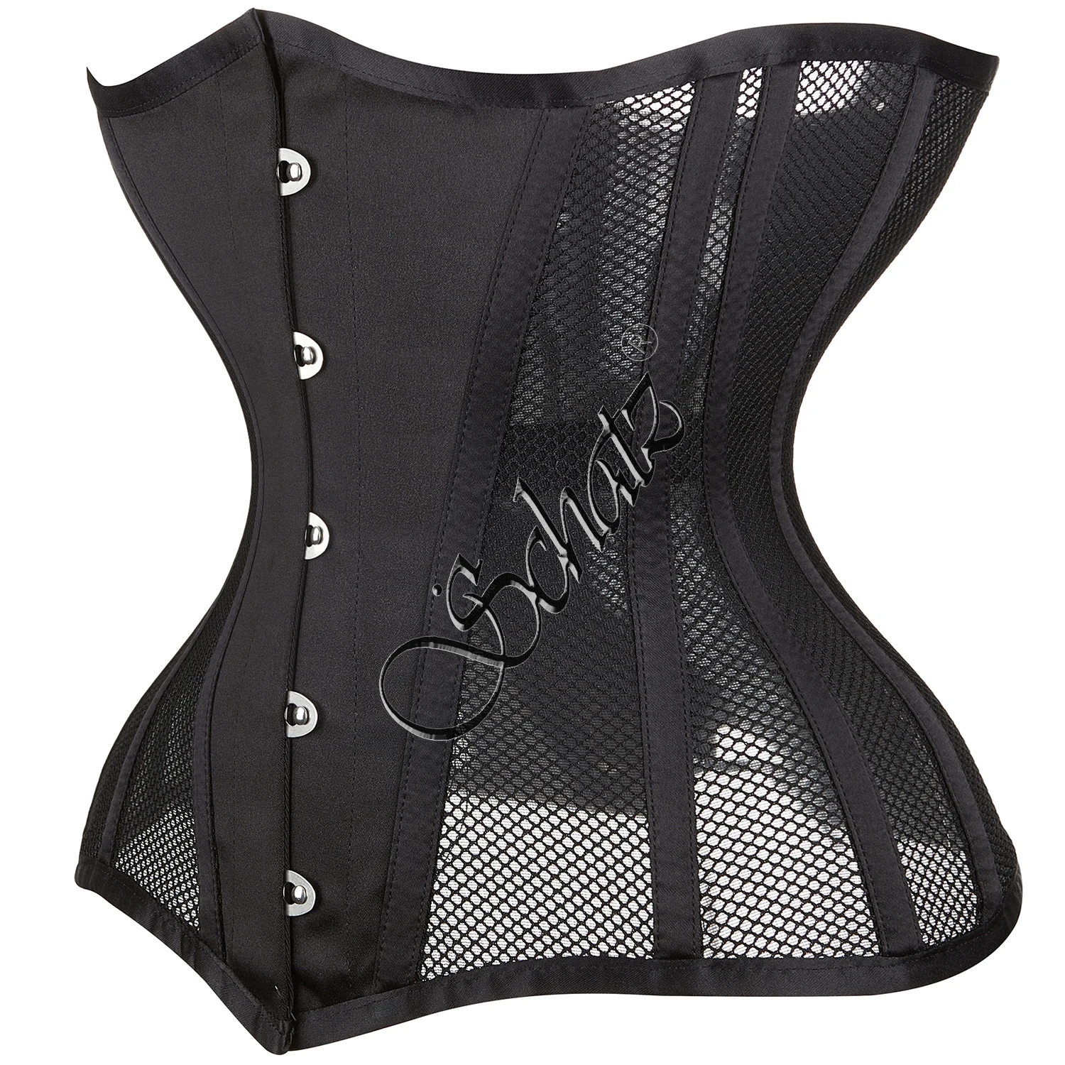 Eleady Women's Underbust Corset Waist Trainer Cincher Steel Boned Body Shaper Vest With Adjustable Straps, Beige, S : Buy Online At Best Price In KSA - Souq Is Now - Foto 2