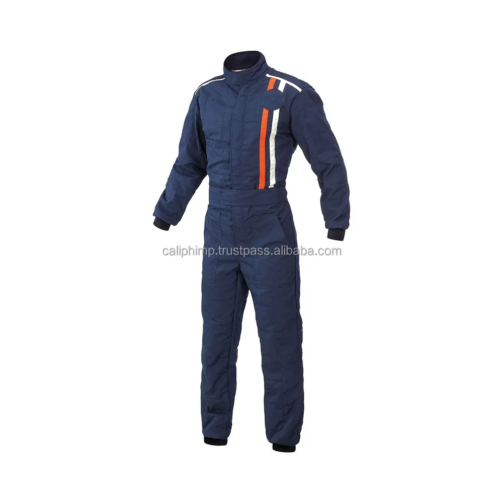 Customized Design Made Car Racing Uniform Coverall Comfort Work Clothes