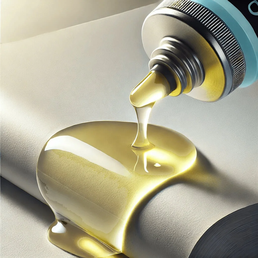 UV Gloss OPV Spot Roller Curable Varnish liquid coating Curing Paper by Offset Screen Printing