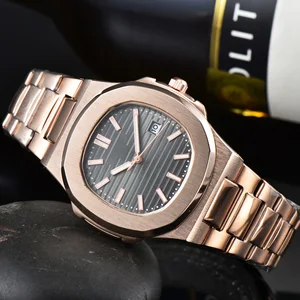 2026 New High-Quality Classic Elegant Business Casual Men's Quartz Watch Stainless Steel Waterproof Luminous Luxury Brand Watch
