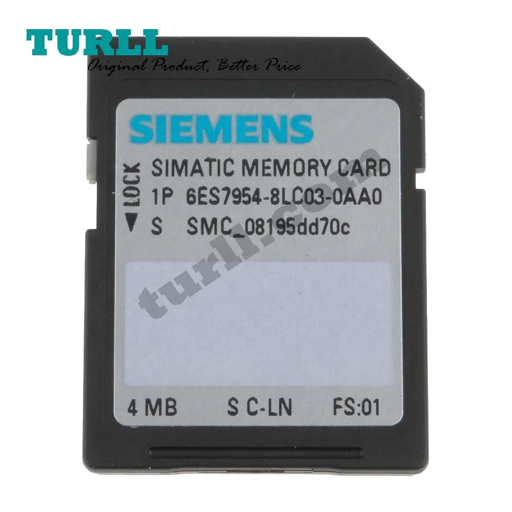 Siemens Simatic S7 Memory Card 6es7954-8lc03-0aa0 6es7954-8le03-0aa0 ...