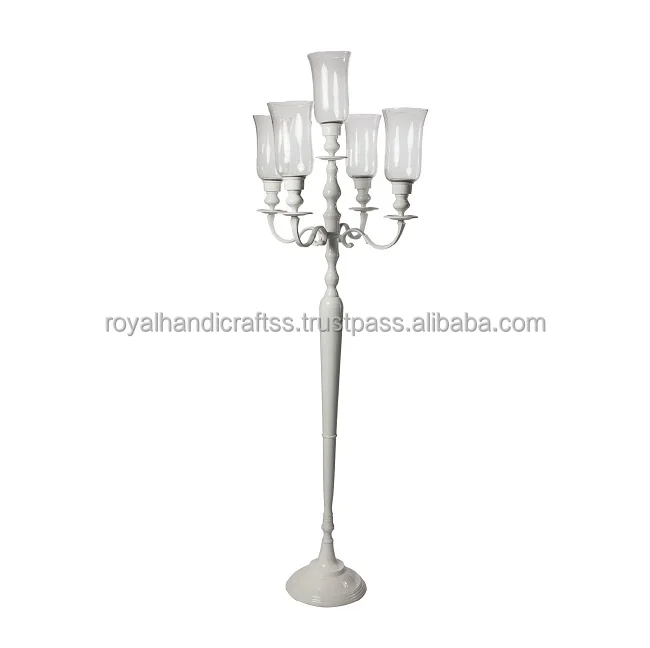 Metal Plural Vintage Candelabrum/candelabra Handmade Tableware