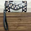 Tan & Black Checkered