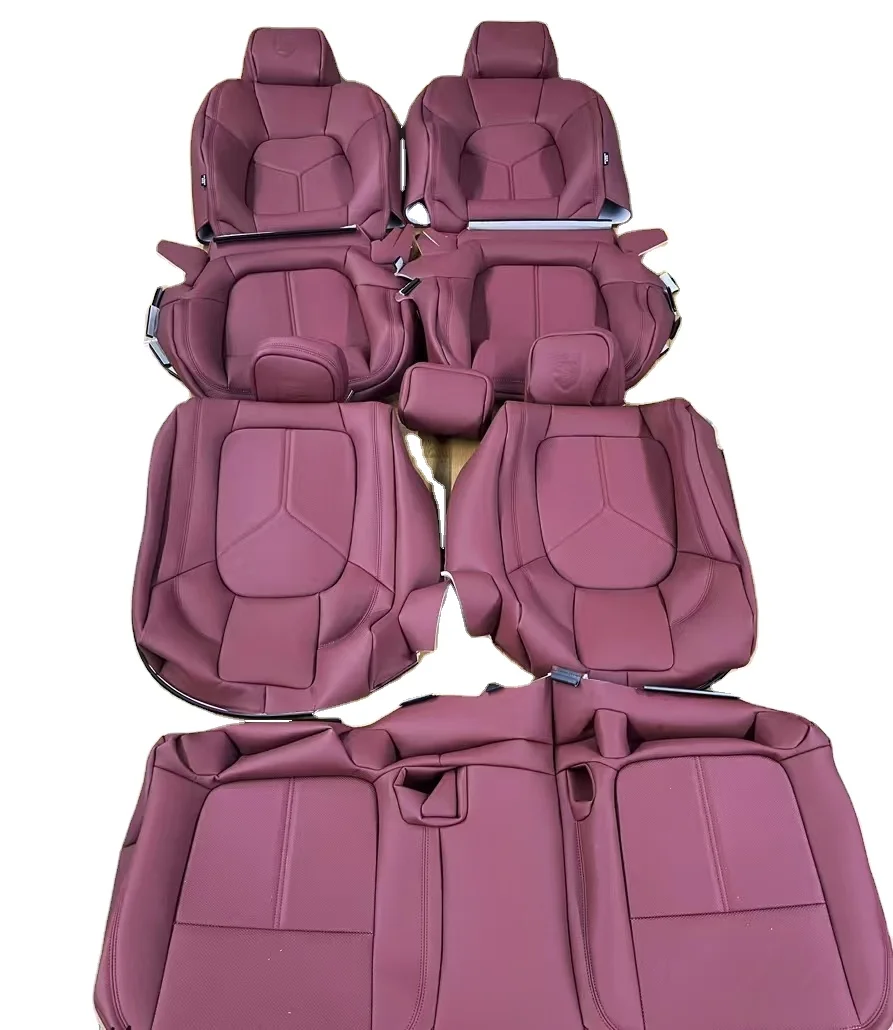 Дизайнерские Роскошные автомобильные аксессуары полный комплект подушек подушки кожаные специальные чехлы для сидений Porsche