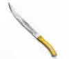 Warm Yellow/Brown Natural Wood Handle