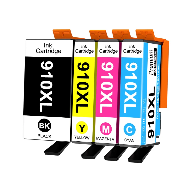 HESHUN Firmware-Safe Ink Cartridge 910 910XL with Anti-upgrade Chip for HP+ OfficeJet 8010 8012 8013 8014 8015 8017 8018 8020
