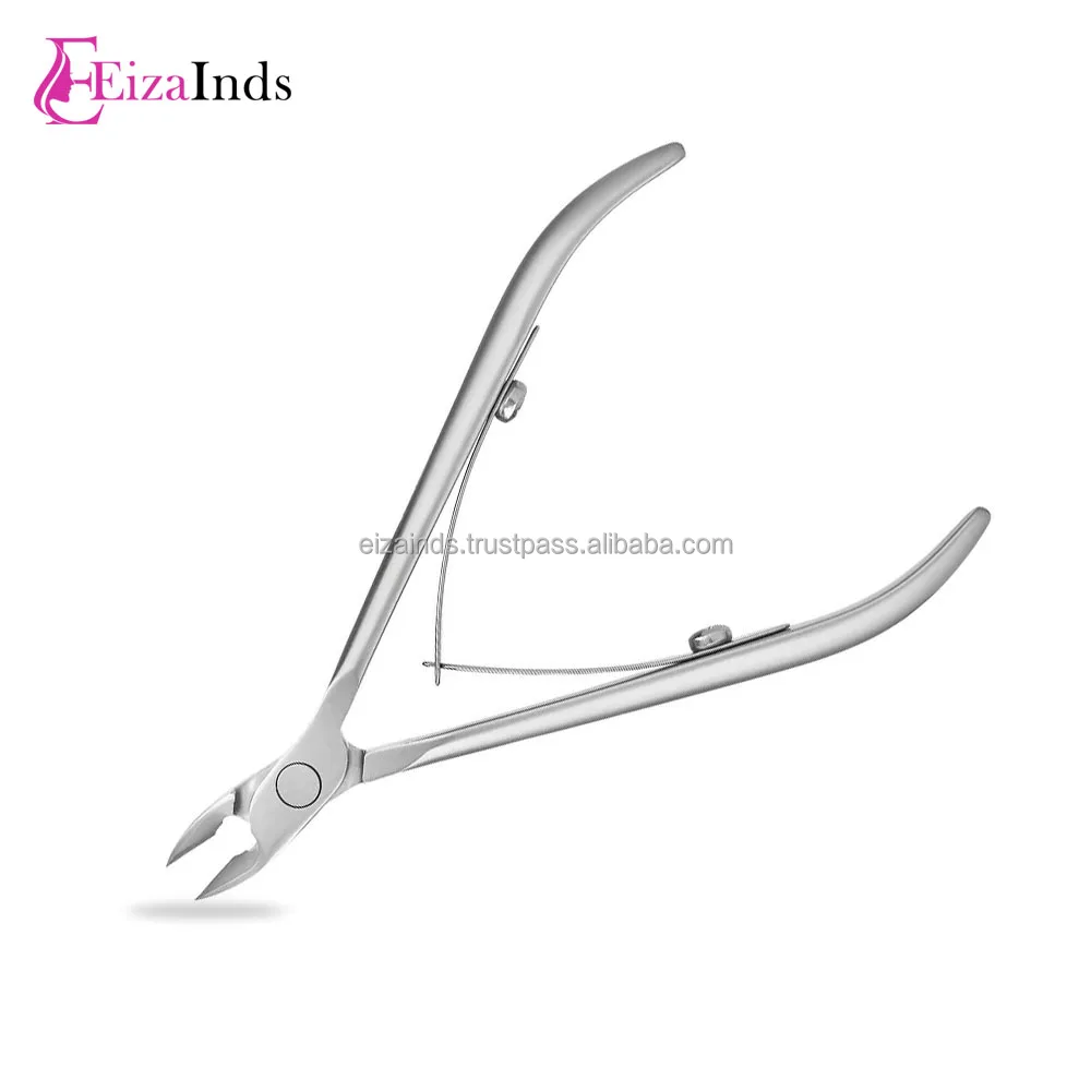 Eiza Pro Smart 10 Ns107 Professional Cuticle Nipper Full Jaw 0.27 Inch 7 Mm With Custom Logo