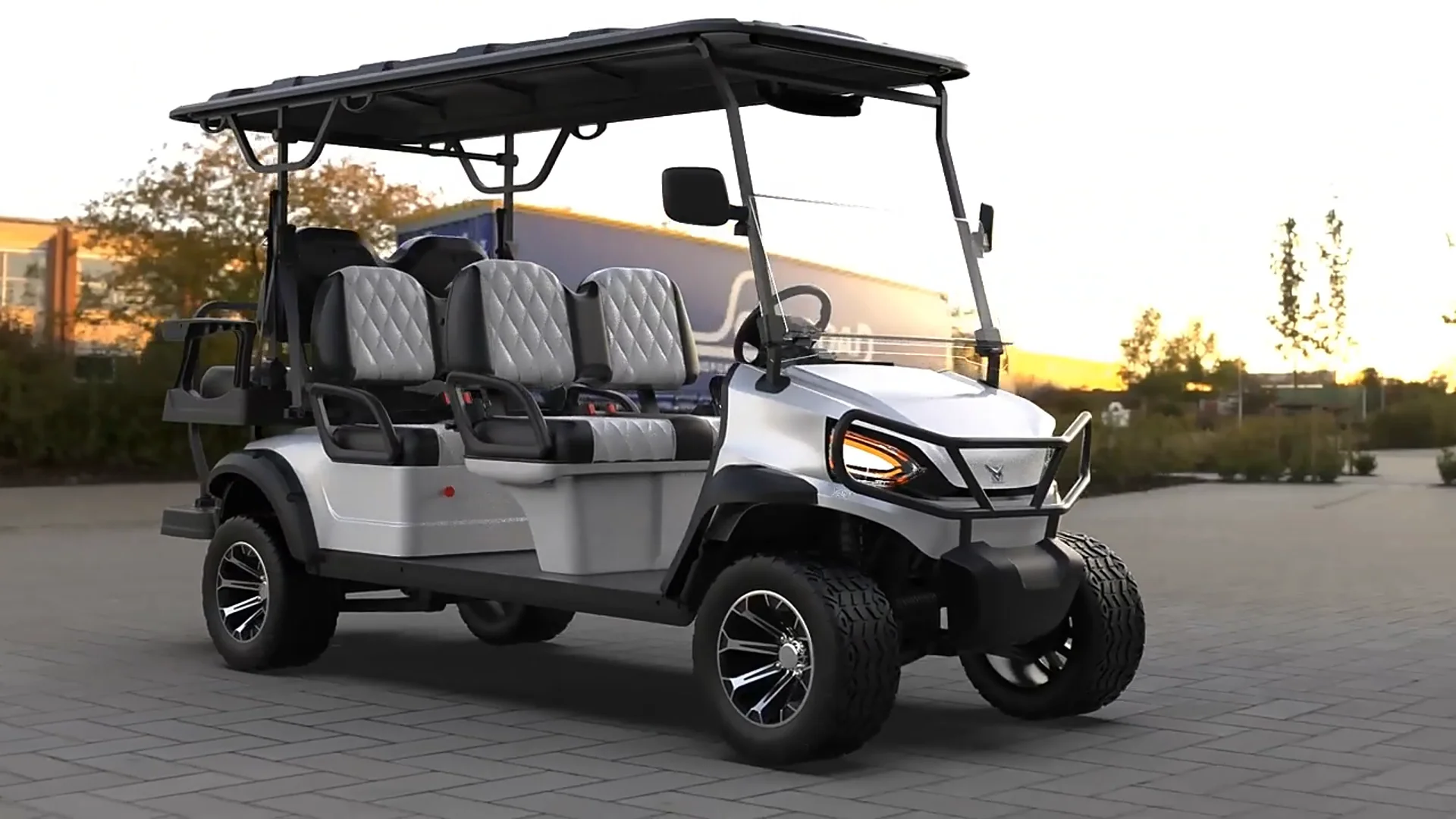 6 Seats Electric Golf Cart For Your Selection Professional Manufacturer 