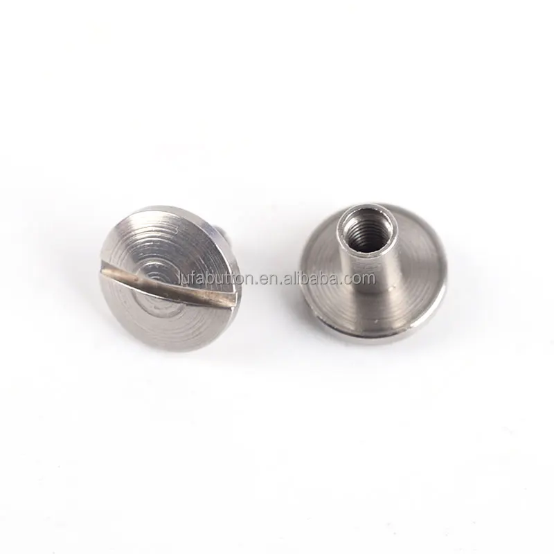 Производитель нержавеющая сталь винтовая заклепка винт для ногтей кожаный ремень шитья 4-20 мм