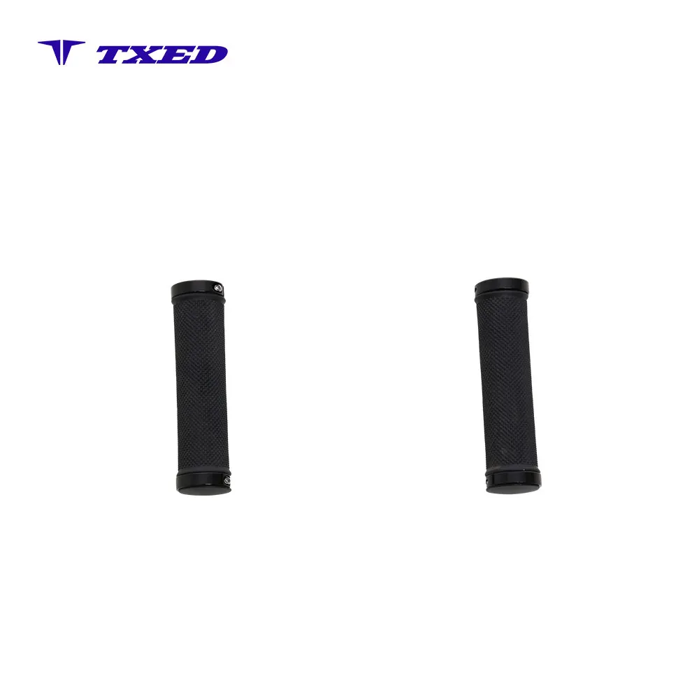 Anti-Slip Shock-Absorbing Durable Comfortable Normal Waterproof 126mm 22.2mm Inner Diameter Non-toxic Bicycle Handlebar Grips