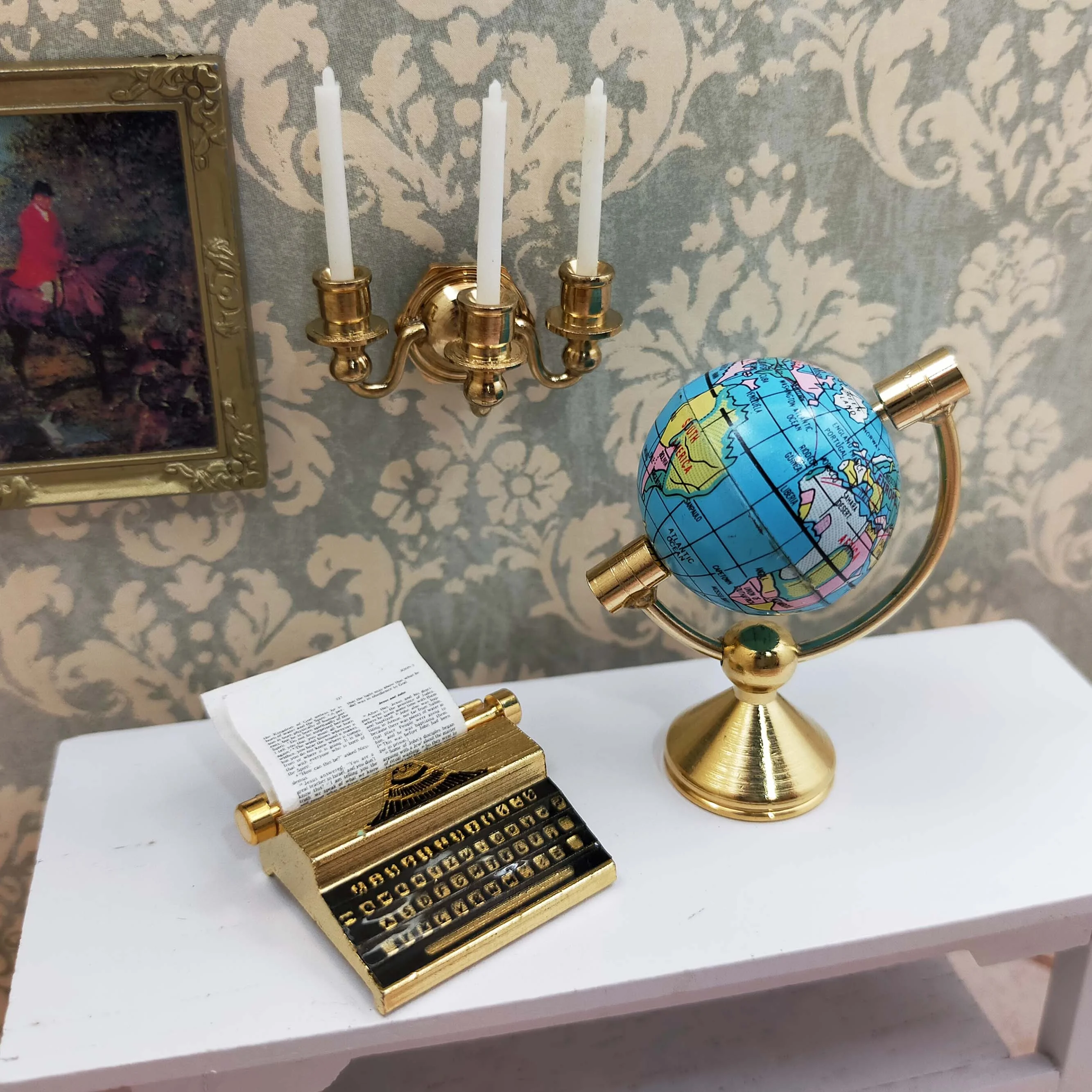 Миниатюрный Кукольный домик 1:12 необычная