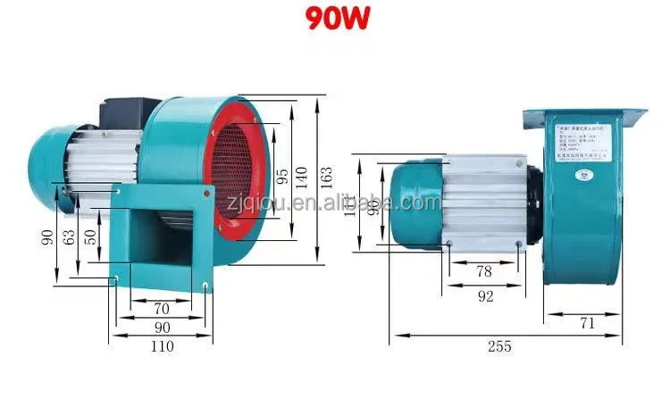 Temperature Centrifugal Cooling Fan, 2.2KW, 220V, 380V, Radial - detail 12