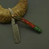Verde y rojo