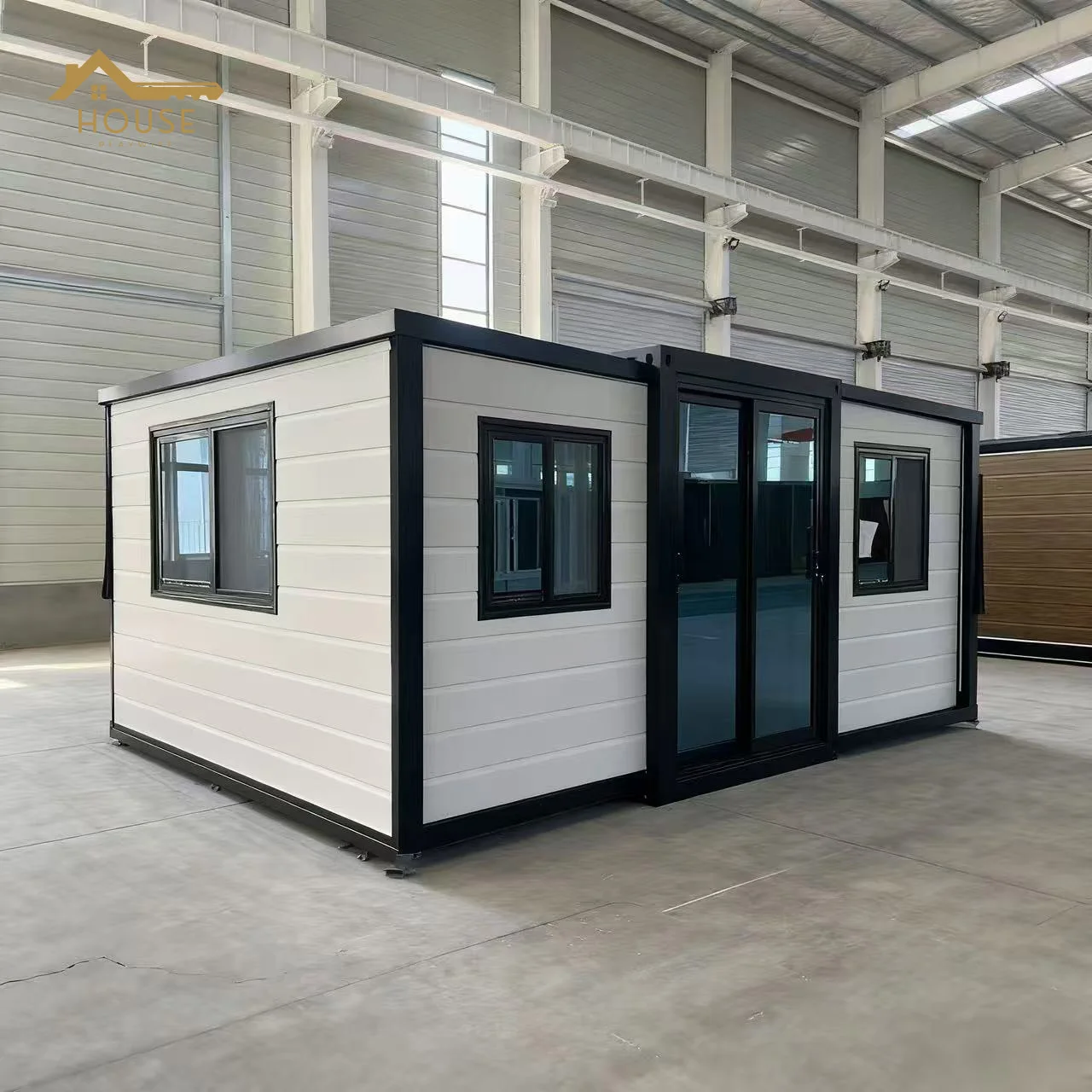 Portable 20 Foot With 3 Bedroom Prefab Houses Modern Homes Villa Light Steel Luxury Fabricated Living Container House