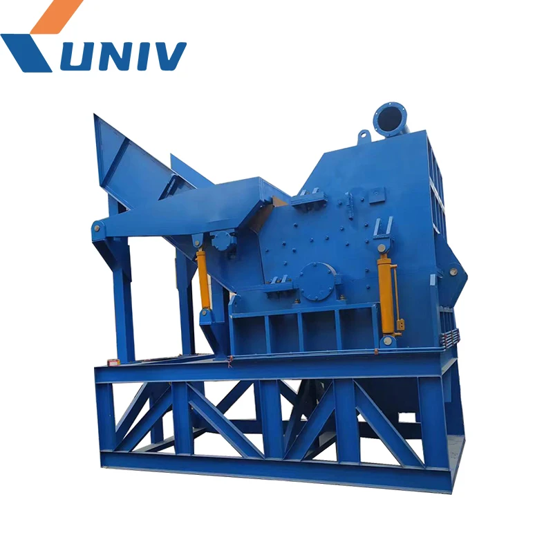 Automatic Univ Two-Shaft PP/PE Film Shredder for Plastic Recycling HDPE Plastic Scrap Metal Crushers