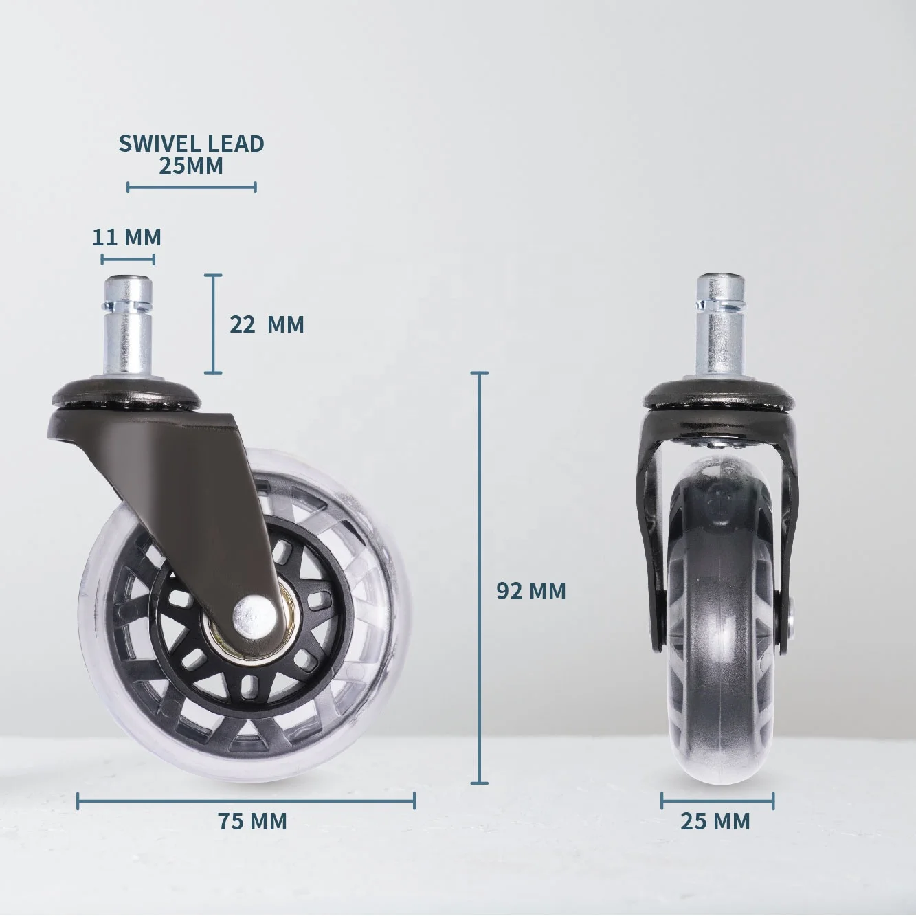 3 Inch Swivel Office Chair Casters Buy 3 Inch Swivel Office Chair Casters,75mm Pvc Friction