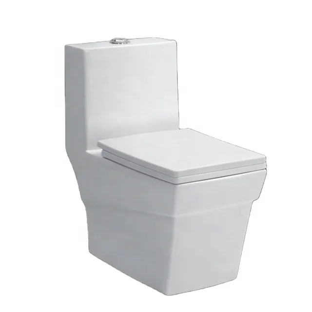 Ethiopia Popular Golden Dragon Water Closet Strap OnePiece Toilet Seat for Ehiopia Market