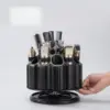 Black Rotatable Storage Holder Hair Brush & Comb Organizer