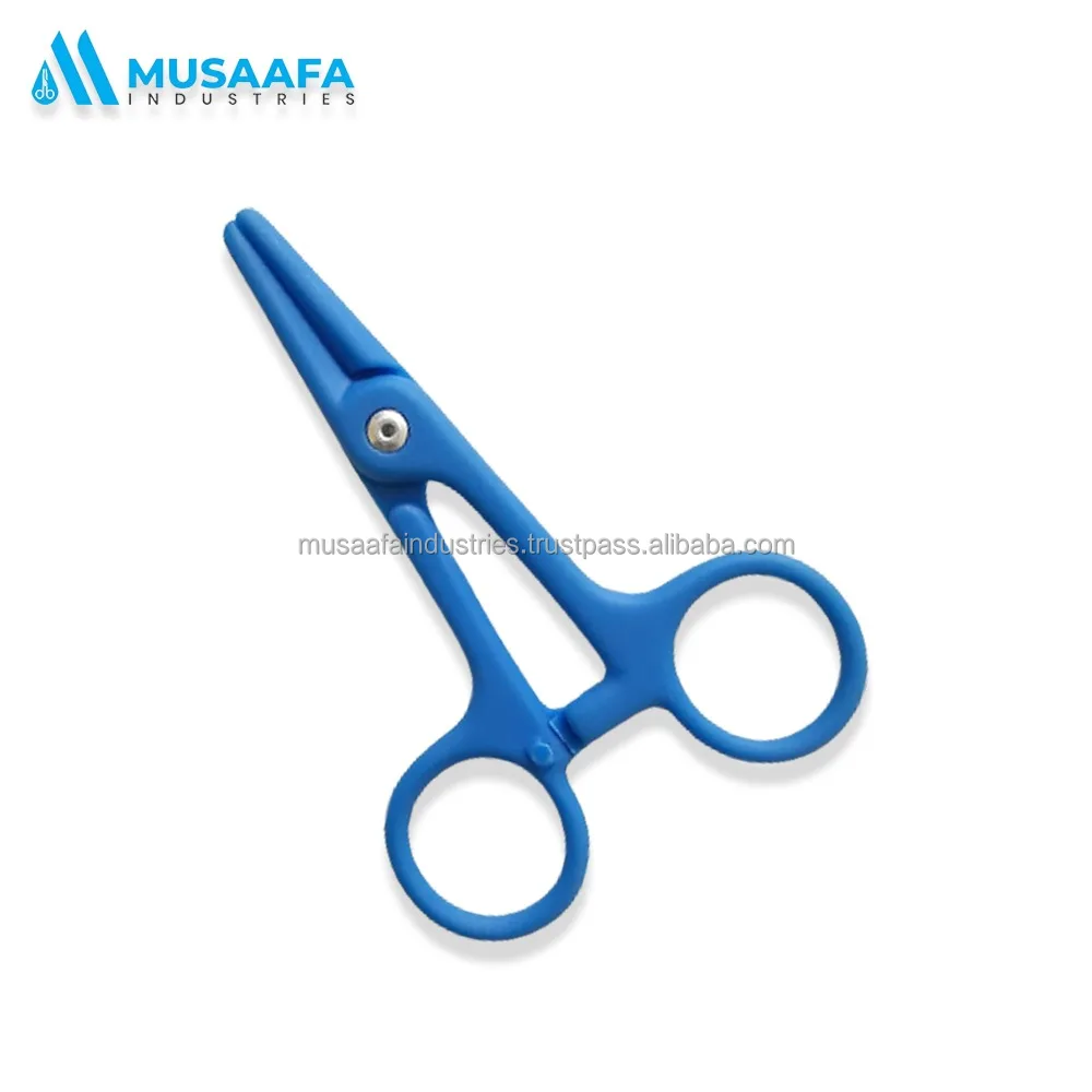Disposable Plastic Hemostatic Tube Occluding Forceps Medical