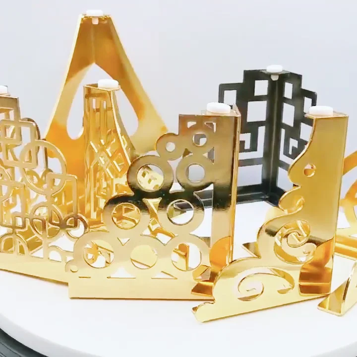 Modern Design Gold Paint Chrome Furniture Legs Sofa Chair Foot Flower