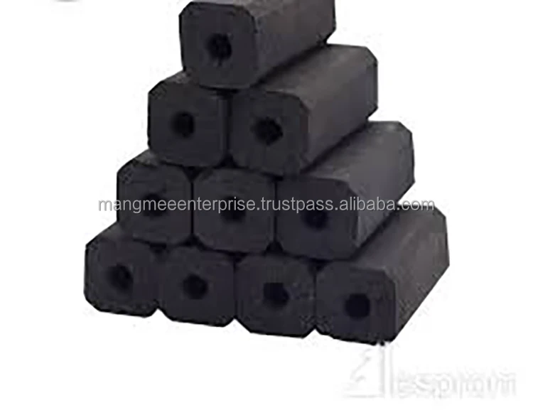 Factory Customizable Smokeless Barbecue Charcoal Briquettes Sawdust Hardwood Bamboo Black Charcoal Lump Hookah Best Price