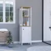 White / Light Oak Color