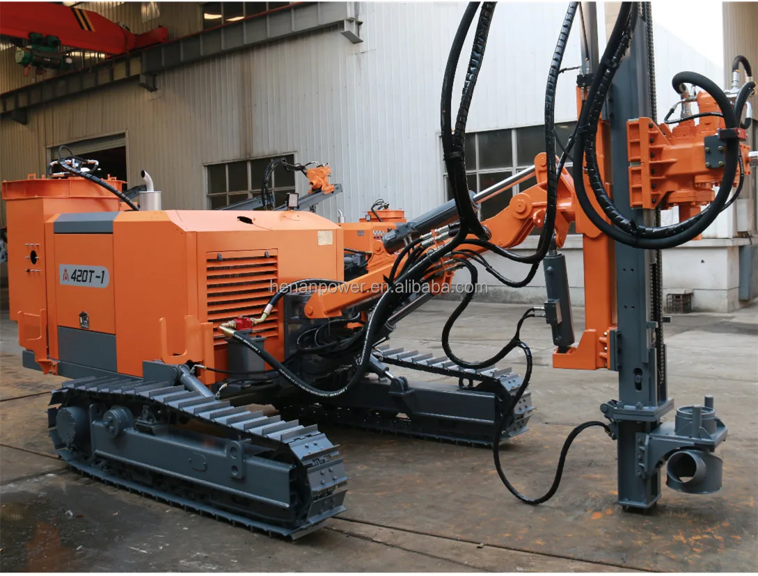 中国制造商履带式采矿机械zgyx-420t爆破钻孔机采矿凿岩机